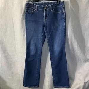 Banana Republic Women's Curvy Boot Jeans in Blue size28